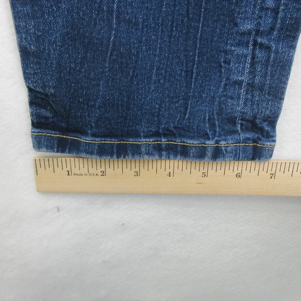 Armani Exchange Men's Jeans Size 32 Short Blue Denim Straight Leg Made in USA